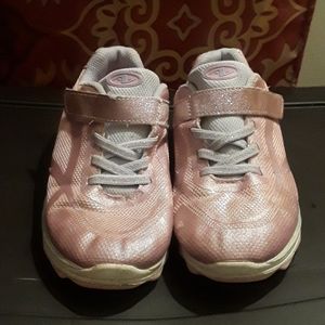 Non Marking sparkly pink tennis shoe size 3